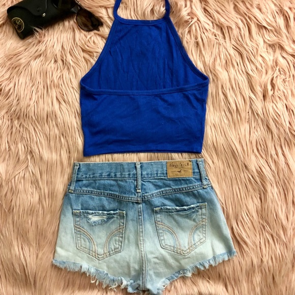 ❌SOLD ON MERCARI❌MID RISE SHORT SHORTS - Picture 2 of 2